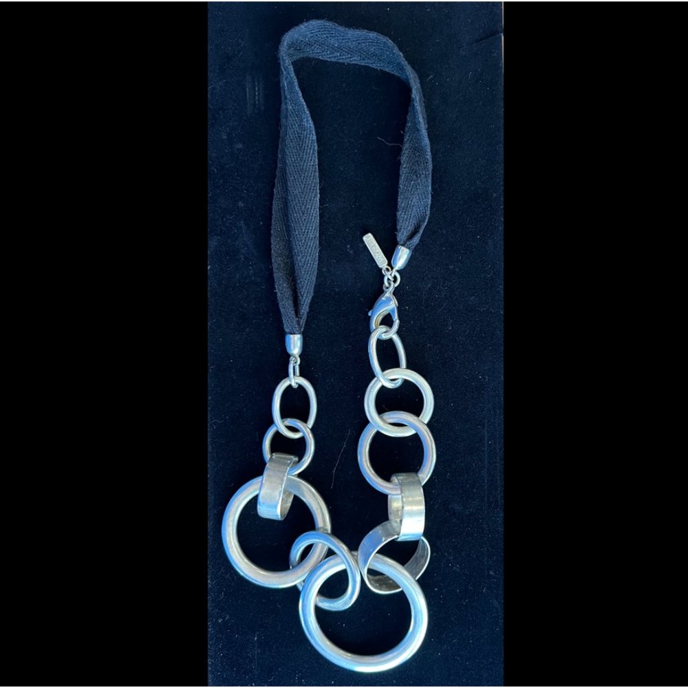 Worth NY Circles Statement Necklace